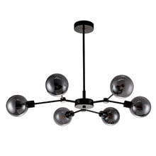 Sherry Iron & Glass 6 Light Pendant